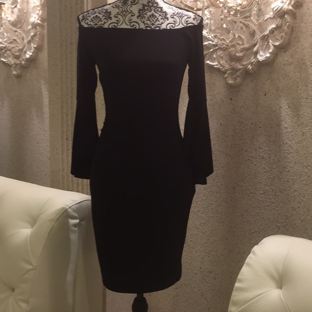 RL off shoulders brand new dress.